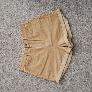 Mumu Blue corduroy shorts, size 27